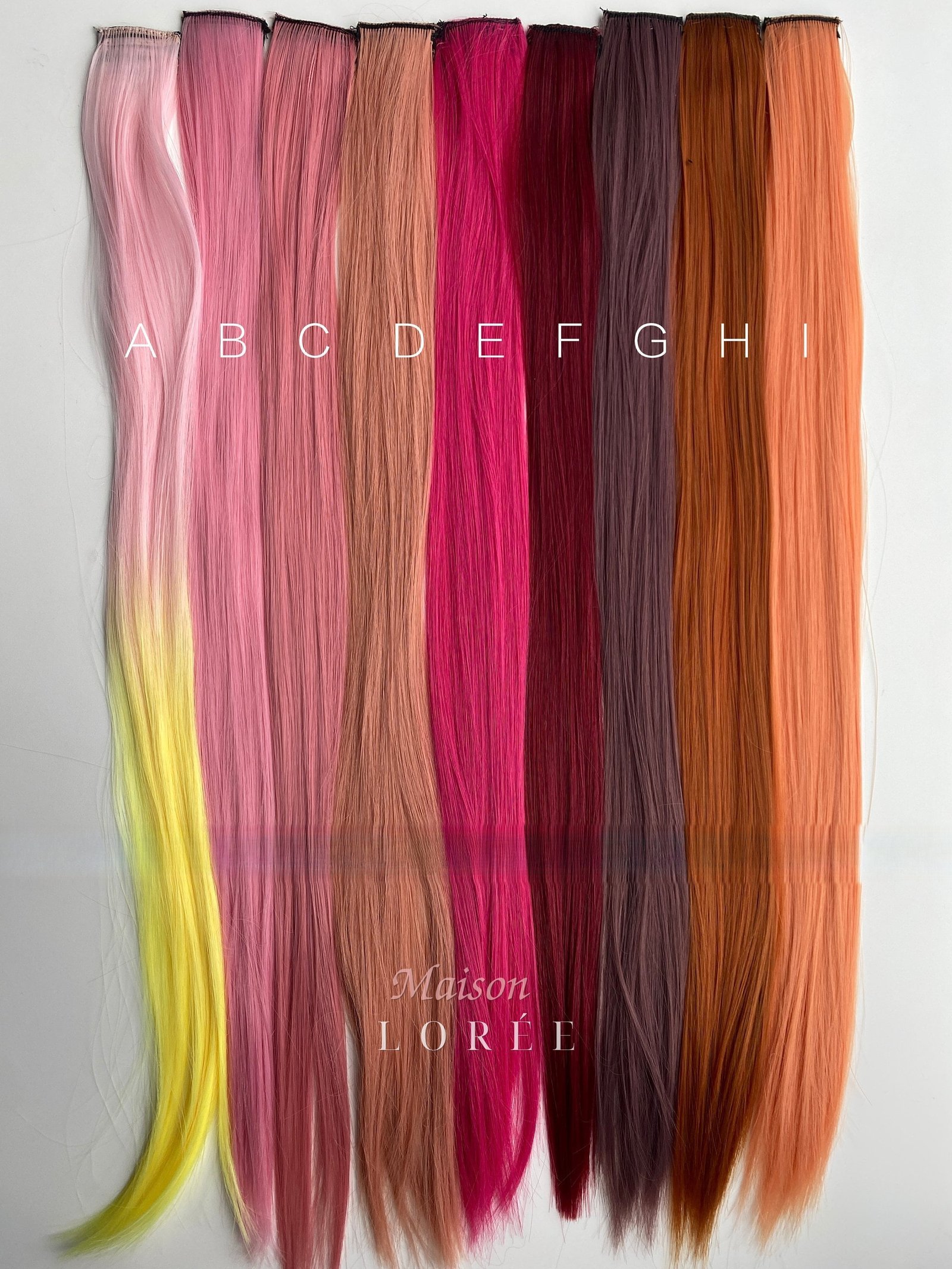 Rallonges pour mèches de cheveux à clip de 24 po. – Image 3