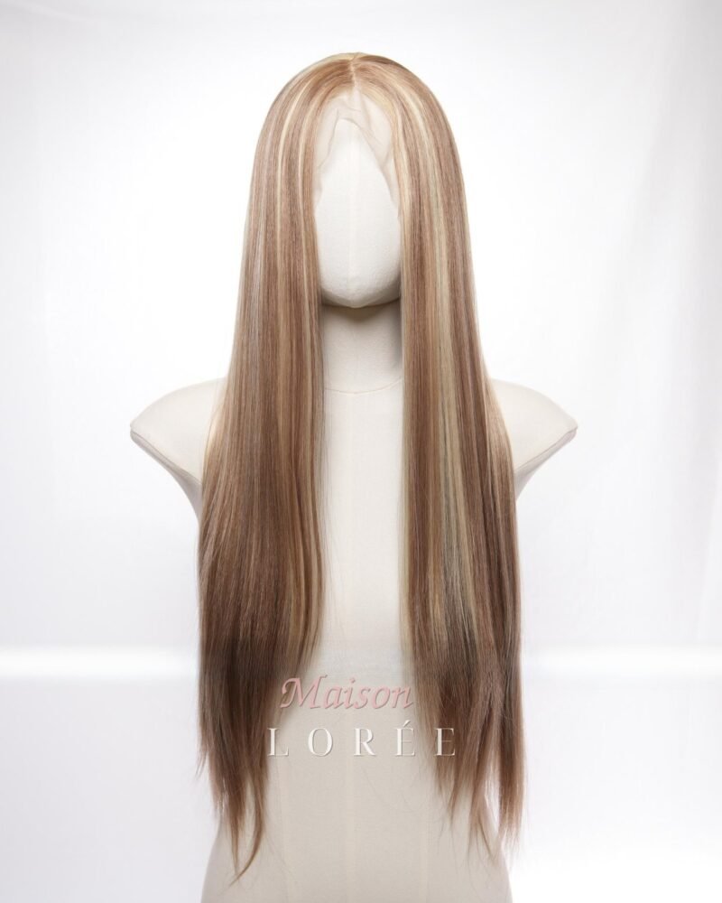 Perruque Lace Front 13 x 4 Blond Cendré Clair 26 Pouces