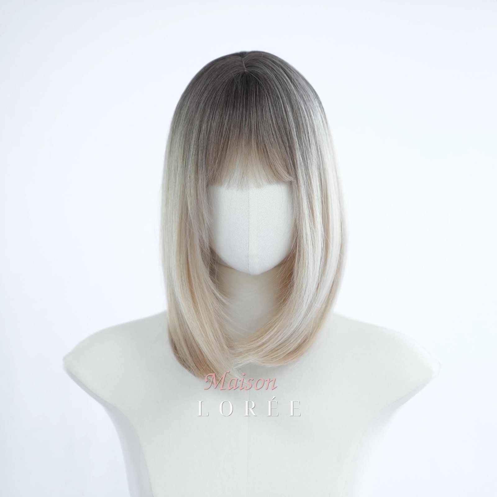 Perruque ombrée de 30 cm (12 po.) – Image 2