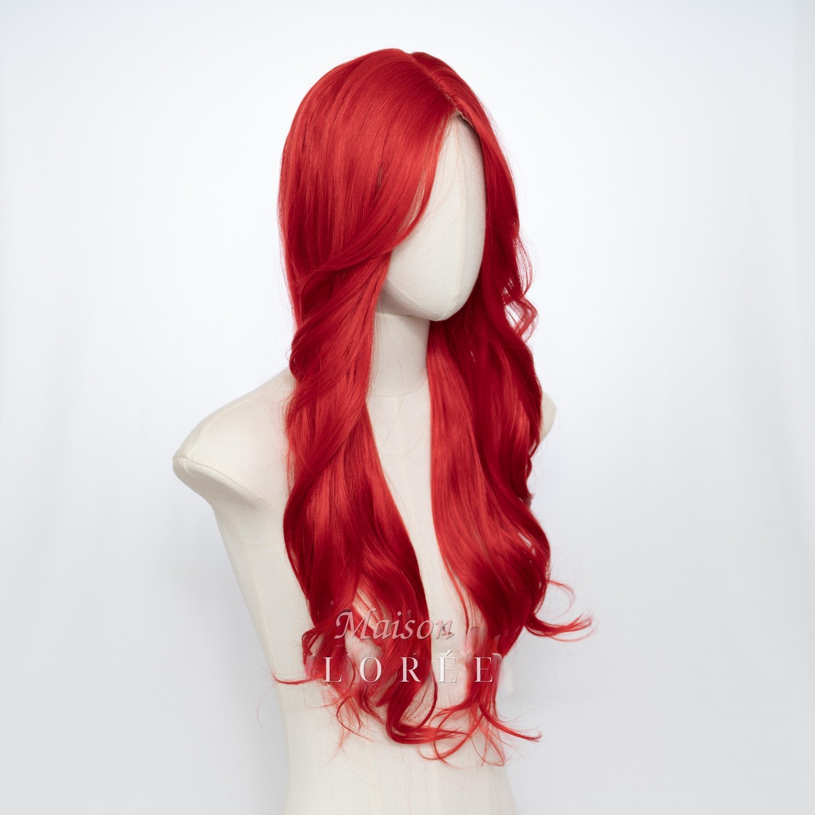 Petite Perruque Lace Front Rouge 24 pouces – Image 2