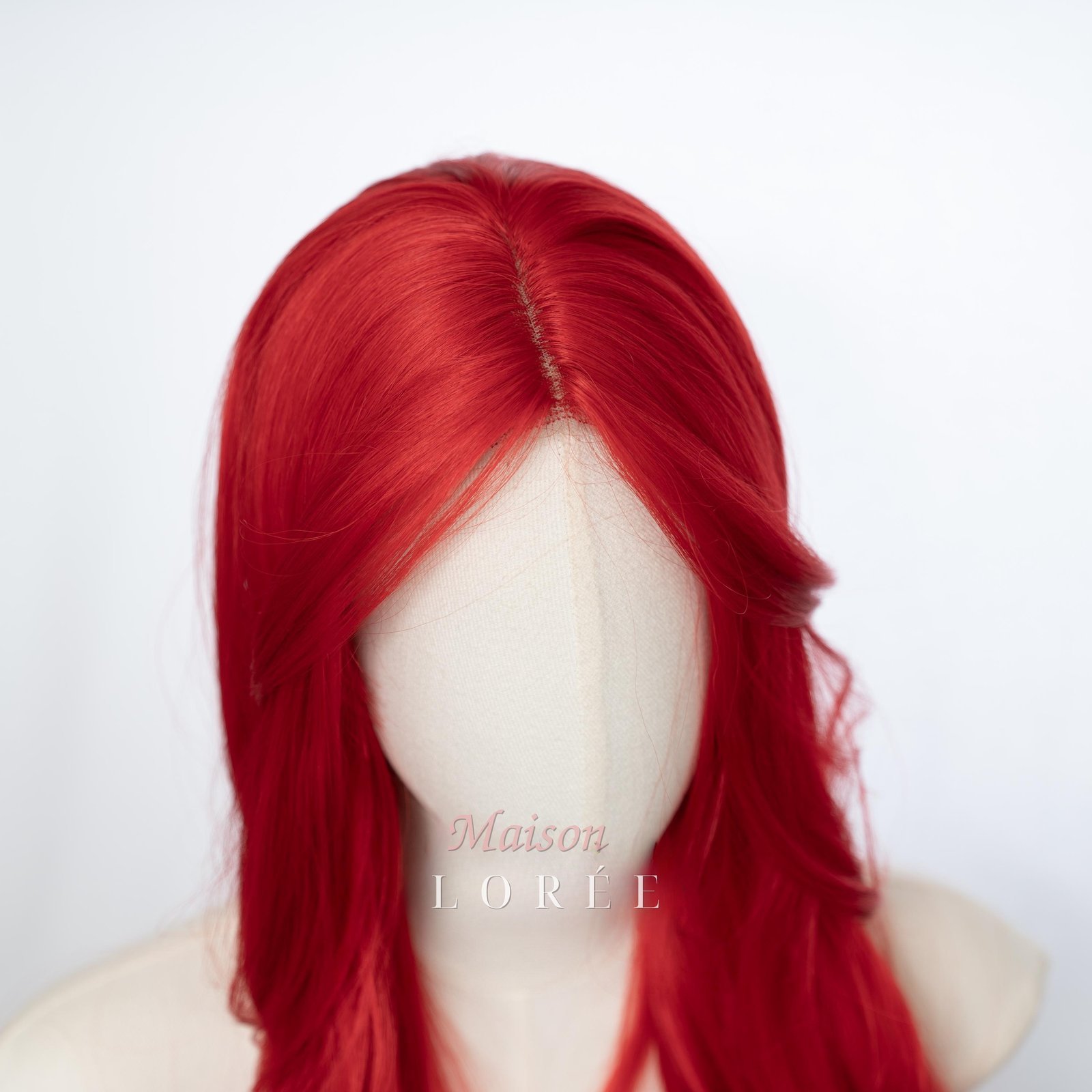 Petite Perruque Lace Front Rouge 24 pouces – Image 3